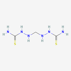 molecular formula C3H10N6S2 B1227918 Bisthiosemi CAS No. 39603-48-0