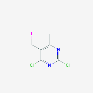 2,4-Dichloro-5-(iodomethyl)-6-methylpyrimidine