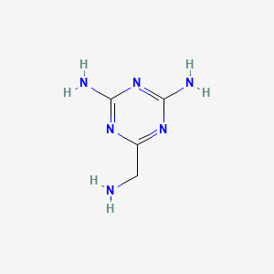 6-(Aminomethyl)-1,3,5-triazine-2,4-diamine