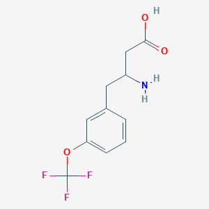 3-Amino-4-[3-(trifluoromethoxy)phenyl]butyric Acid