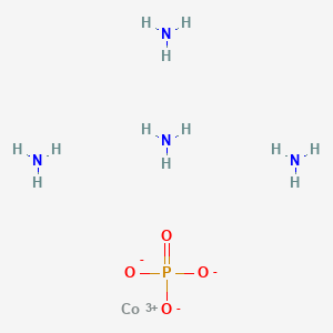molecular formula CoH12N4O4P B1227924 Cobalt tetraammine phosphate CAS No. 20142-28-3