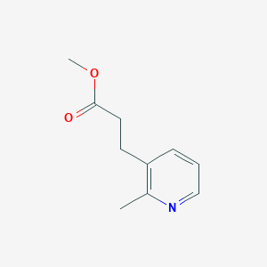 3-(2-Methyl-pyridin-3-yl)-propionic acid methyl ester