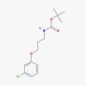 N-Boc-3-(3-chlorophenoxy)-1-propylamine