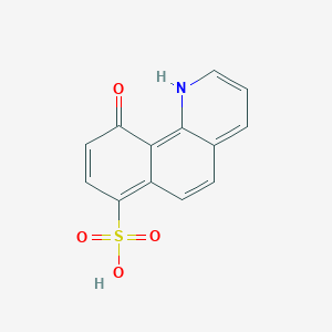 10-Oxo-1,10-dihydrobenzo[h]quinoline-7-sulfonic acid