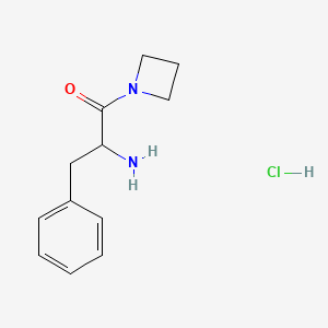 (S)-2-Amino-1-azetidin-1-yl-3-phenyl-propan-1-one; hydrochloride