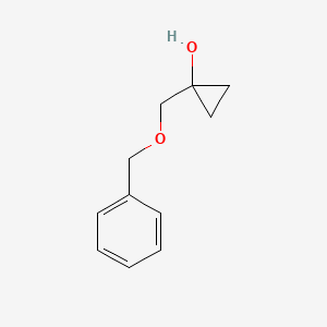 1-[(Benzyloxy)methyl]cyclopropan-1-ol