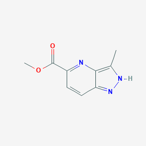 Methyl 3-methyl-1H-pyrazolo[4,3-B]pyridine-5-carboxylate