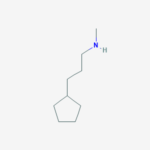 molecular formula C9H19N B12279454 Methyl(cyclopentyl-propyl)amine 