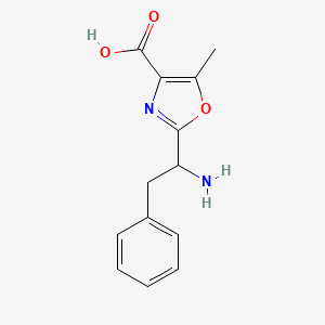 (S)-2-(1-amino-2-phenylethyl)-5-methyloxazole-4-carboxylicacid