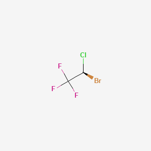 molecular formula C2HBrClF3 B1227959 (S)-halothane 