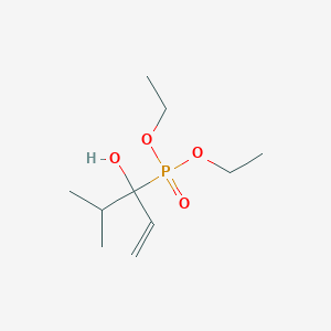 (1-Hydroxy-1-isopropylallyl)phosphonic acid diethyl ester