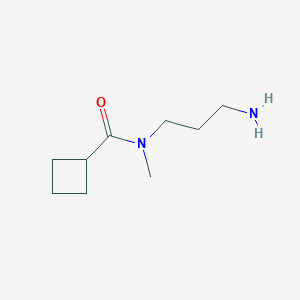 N-(3-aminopropyl)-N-methylcyclobutanecarboxamide