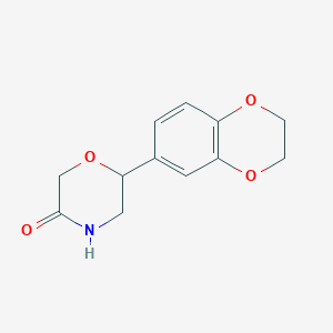 3-Morpholinone,6-(2,3-dihydro-1,4-benzodioxin-6-yl)-