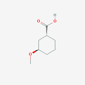 (1R,3R)-3-Methoxycyclohexane-1-carboxylic acid