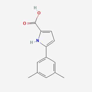 5-(3,5-Dimethylphenyl)-1H-pyrrole-2-carboxylic acid