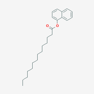 molecular formula C24H34O2 B1227975 Naphthalen-1-yl Tetradecanoate CAS No. 4346-13-8