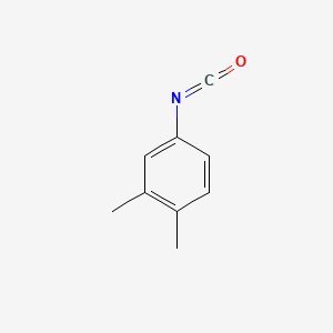 molecular formula C9H9NO B1227982 3,4-Dimethylphenyl isocyanate CAS No. 51163-27-0