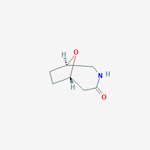 (1R,6S)-9-oxa-3-azabicyclo[4.2.1]nonan-4-one