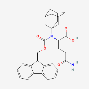 L-Glutamine, N2-[(9H-fluoren-9-ylmethoxy)carbonyl]-N-tricyclo[3.3.1.13,7]dec-1-yl-