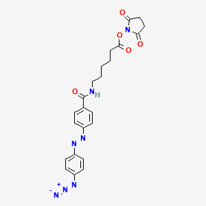 molecular formula C23H23N7O5 B1227995 Nabahs CAS No. 74713-45-4
