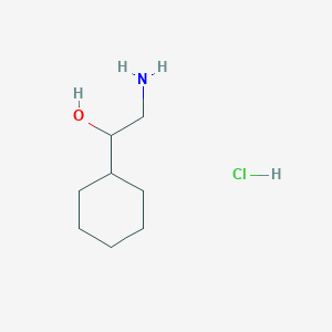 2-Amino-1-cyclohexyl-ethanol hydrochloride