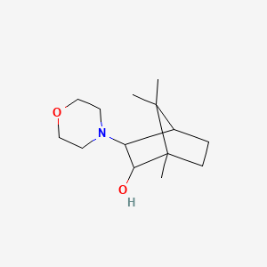 1,7,7-Trimethyl-3-morpholin-4-ylbicyclo[2.2.1]heptan-2-ol