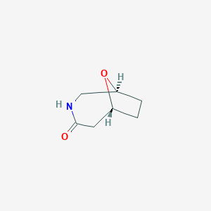 (1S,6R)-9-oxa-3-azabicyclo[4.2.1]nonan-4-one