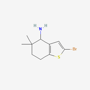 4-Amino-2-bromo-5,5-dimethyl-4,5,6,7-tetrahydrobenzo[b]thiophene