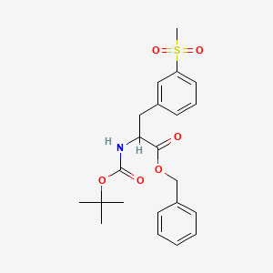 N-Boc-3-(methylsulfonyl)-L-phenylalanineBenzylEster