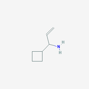 1-Cyclobutylprop-2-en-1-amine