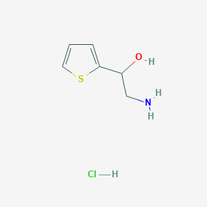 2-Amino-1-thiophen-2-yl-ethanol hydrochloride