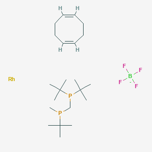 molecular formula C22H44BF4P2Rh- B12280154 (R)-Tcfp-RH 