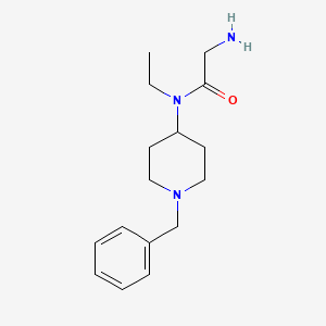 2-Amino-N-(1-benzyl-piperidin-4-yl)-N-ethyl-acetamide