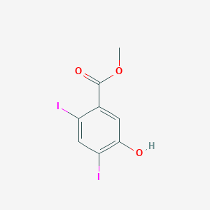 Methyl 5-hydroxy-2,4-diiodobenzoate