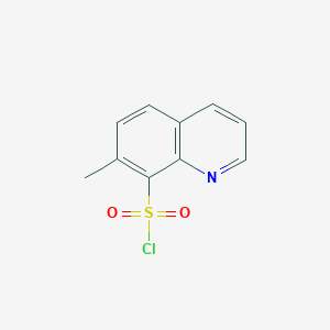 B122802 7-Methylquinoline-8-sulfonyl chloride CAS No. 17999-75-6