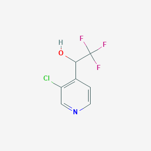 3-Chloro-alpha-(trifluoromethyl)pyridine-4-methanol