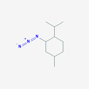 molecular formula C10H19N3 B12280250 (1S, 2S, 5R)-Neomenthyl azide 