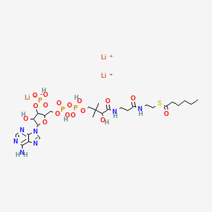 Hexanoyl coenzyme A trilithium salt