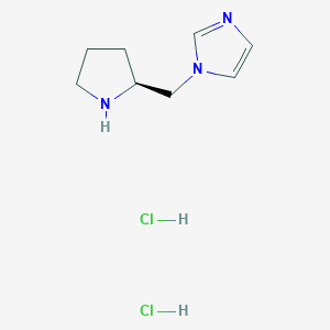 1-[(2S)-2-Pyrrolidinylmethyl]-1H-imidazole 2HCl