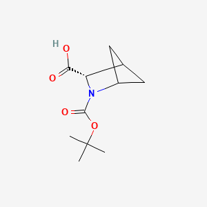 (3S)-2-[(tert-butoxy)carbonyl]-2-azabicyclo[2.1.1]hexane-3-carboxylic acid