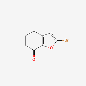 2-Bromo-5,6-dihydrobenzofuran-7(4H)-one