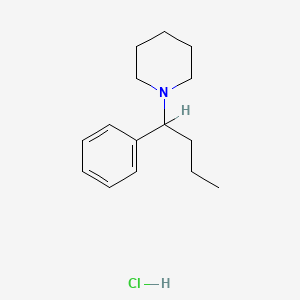 1-(1-Phenylbutyl)piperidine hydrochloride