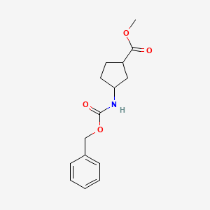 Methyl 3-(Cbz-amino)cyclopentanecarboxylate