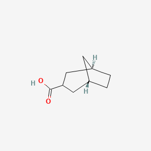 molecular formula C9H14O2 B12280431 (1R,3S,5S)-bicyclo[3.2.1]octane-3-carboxylicacid 