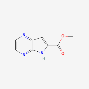 Methyl 5H-pyrrolo[2,3-b]pyrazine-6-carboxylate