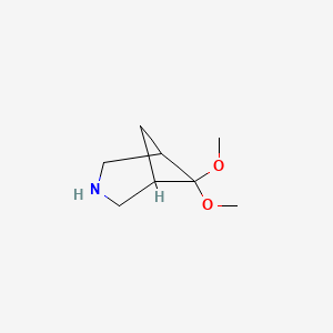 6,6-Dimethoxy-3-azabicyclo[3.1.1]heptane