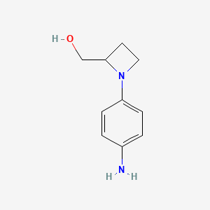 1-(4-Aminophenyl)-2-azetidinemethanol