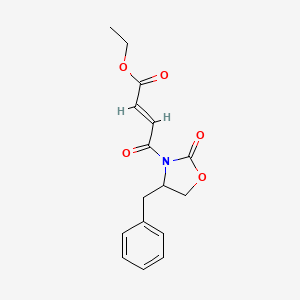 ethyl (E)-4-(4-benzyl-2-oxo-1,3-oxazolidin-3-yl)-4-oxobut-2-enoate