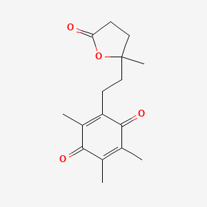 molecular formula C16H20O4 B1228051 alpha-Tocopheronolactone CAS No. 3121-68-4