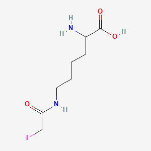 2-Amino-6-[(2-iodoacetyl)amino]hexanoic acid